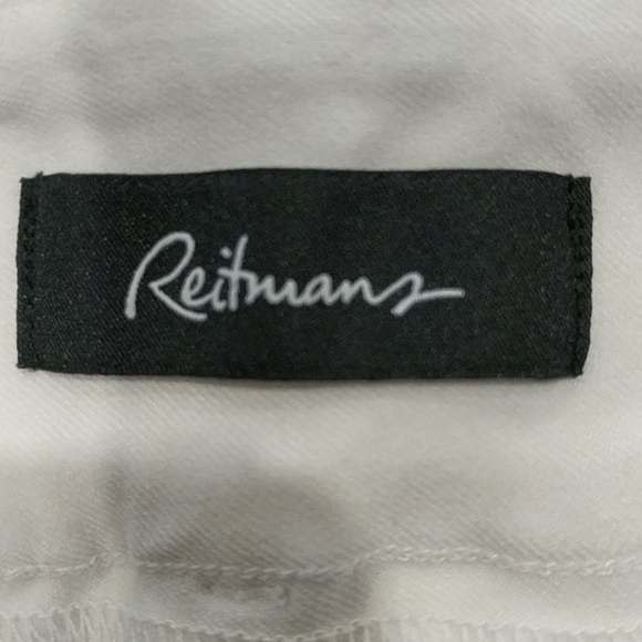 Reitmans white stretch capris - Picture 5 of 6